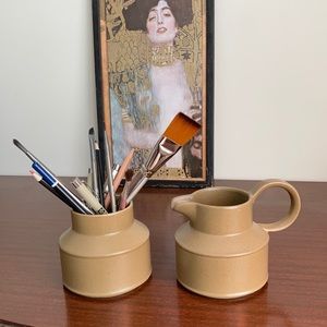 Vintage Stonehenge midwinter green set